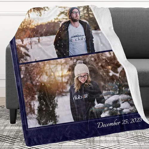 Vista 28 de Manta personalizada con imagen, mantas personalizadas para adultos y niños, manta de fotos personalizable, mantas personalizadas como regalo
