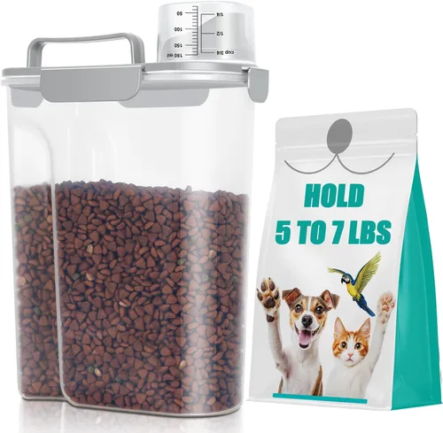 Vista 10 de TBMax Contenedor de Almacenamiento de Comida para Gatos y Perros de 5 a 7 libras, Contenedor Secundario de Almacenamiento de Comida para Mascotas