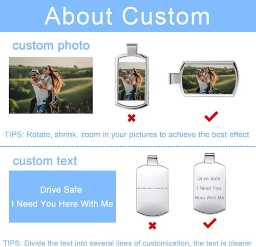 Vista 5 de Llavero personalizado de doble cara con impresión de imagen de aleación a color llavero de fotos personalizado regalos de texto personalizables