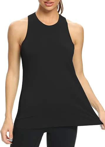 Vista 2 de Mippo - Camisetas de entrenamiento para mujeres, Camisetas de yoga atléticas, Camisetas de deportes para corredores