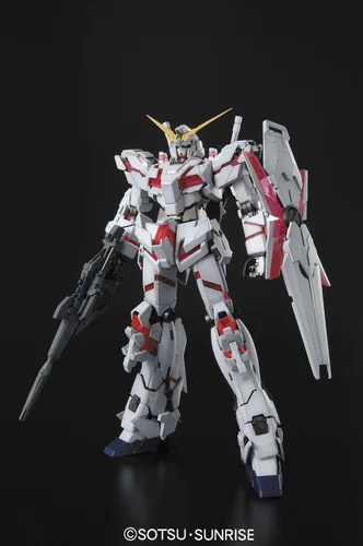 Vista 2 de Unicorn Gundam Gundam UC, Bandai MG 1/100 Kit de construcción