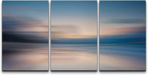 Vista 130 de wall26 Lienzo enmarcado para pared, juego de arte de noche estrellada sobre montañas, cielo nocturno tranquilo, naturaleza, desierto, fotografía
