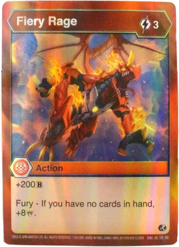 Vista 5 de Bakugan Figuras de coleccionista con 2 tarjetas coleccionables y moneda de coleccionista - (rojo dragónoide)