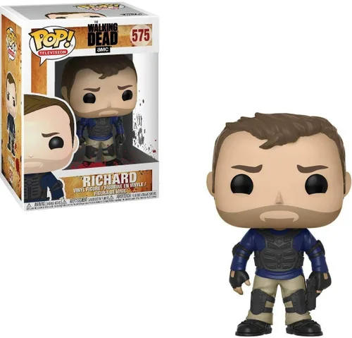 Vista 2 de Funko Pop! Television: The Walking Dead - Juguete coleccionable de Richard