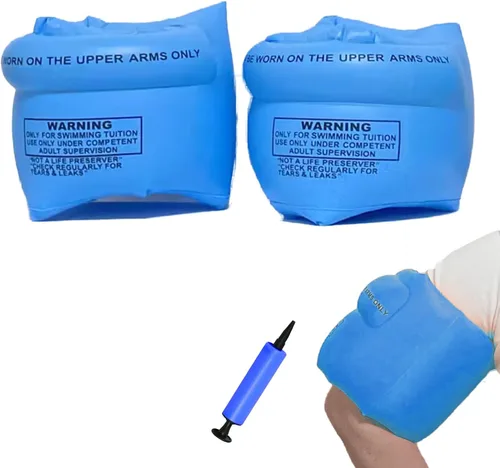 Vista 13 de Arm Floaties for Adults,Toddler Floatie for Pool,Inflatable Floatie Swim Arm Bands Floaties for Kids and Children
