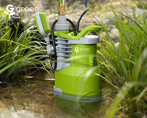 Vista 5 de Green Expert - Bomba sumergible de sumidero de 1.5 HP de alto caudal, 5000 GPH, cable de alimentación de 25 pies, encendido y apagado automático