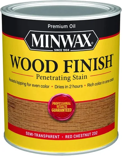 Vista 100 de Minwax 700494444 Acabado de madera, Miel, 1 cuarto de galón