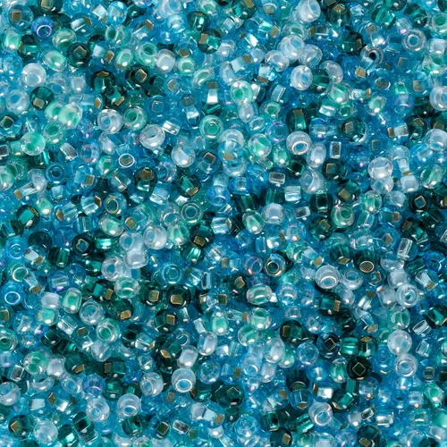 Vista 10 de John Bead 0.85 oz Vial Checa Semilla de Vidrio Perlas 10/0 Perlas Negras para Artesanías de Fabricación de Joyas