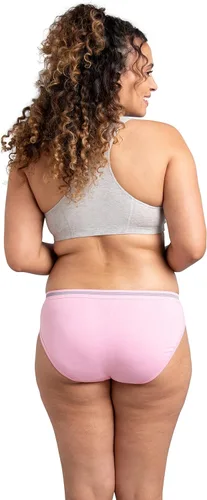 Vista 3 de Fruit of the Loom Eversoft - Calzones de algodón para mujer, sin etiquetas, transpirables