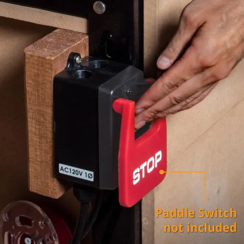 Vista 7 de POWERTEC 71834 Caja de interruptores profundos con herrajes para compatibilidad con POWERTEC Switch - 71007, 71651, 71054, 71577