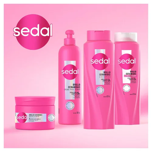 Vista 6 de Sedal S.O.S. Ceramides con Micro Ceramides Crema Peinado 10.1 fl oz