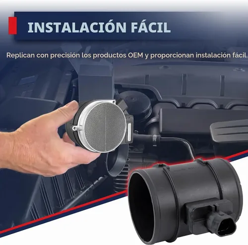 Vista 4 de MOSTPLUS 0280218207 Medidor de sensor de flujo de aire masivo de 5 pines, MAF compatible con Chevrolet Aveo Pontiac G3 1.6L 2009-2011