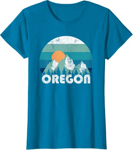 Vista 108 de Oregon State Retro Vintage Camiseta