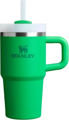Vista 98 de STANLEY Quencher H2.0 Vaso Térmico con asa y pajilla, 64 onzas, tapa Flowstate de 3 posiciones, gran capacidad para viajes y deportes, vaso de acero