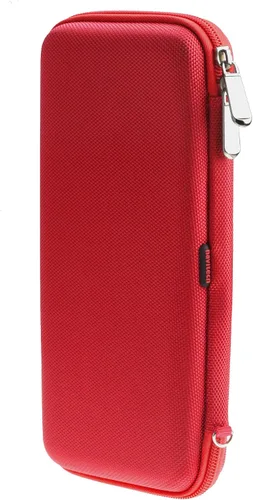 Vista 2 de Navitech Red Graphics Calculator - Carcasa rígida con bolsa de almacenamiento, compatible con Texas Instruments HP 50G