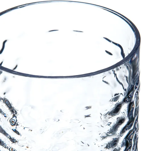 Vista 5 de Carlisle FoodService Products Pebble Optic Pebble - Vaso de plástico para restaurantes, catering, cocinas, plástico, 9 onzas, transparente