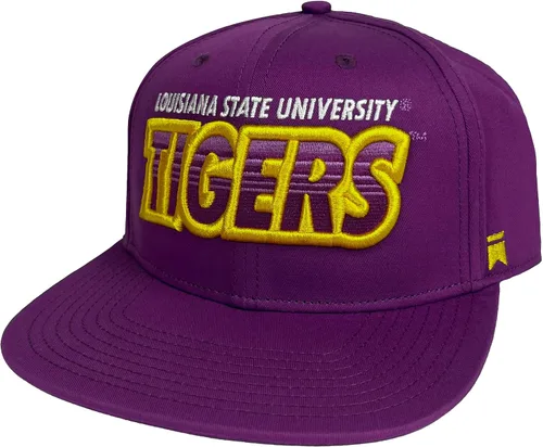 Vista 15 de Sombrero oficial de 6 paneles con ala plana ajustable colegial - Colección Gradient Team