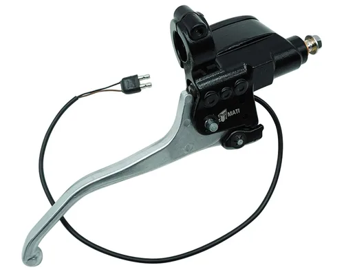 Vista 2 de M MATI Cilindro maestro de freno delantero izquierdo con interruptor de luz de freno para Polaris Sportsman 550 850 1000 Scrambler 850 1000