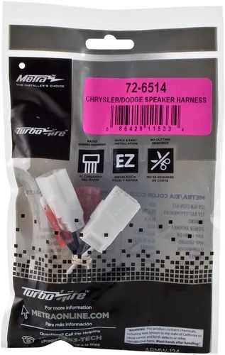 Vista 2 de Metra 72-6514 Arnés de altavoz para vehículos seleccionados Chrysler/Dodge