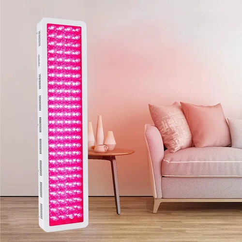 Vista 8 de Terapia de luz roja para cuerpo, lámpara de terapia de luz infrarroja roja LED dispositivo de luz infrarroja 1000 W 110 V para alivio del dolor