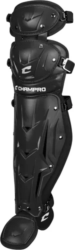 Vista 3 de Champro Optimus MVP Rodillera Doble Negro