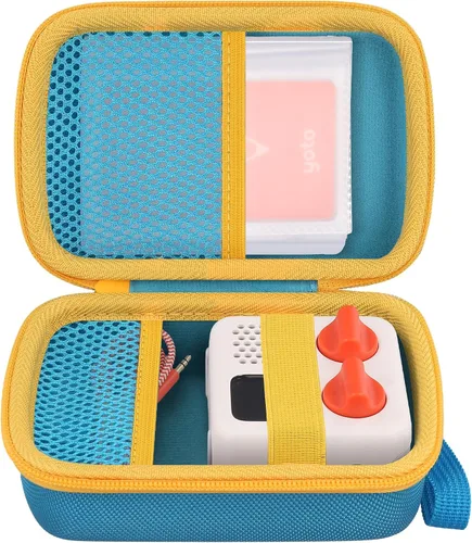 Vista 12 de Estuche rígido co2CREA compatible con el reproductor de música Yoto Mini 2024 Edición para niños, altavoz infantil, reproduce tarjetas