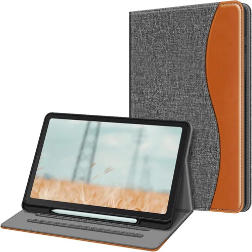 Vista 16 de Fintie Funda para Samsung Galaxy Tab S6 Lite 10.4 Pulgadas 2024/2022/2020 con Soporte para S Pen, Funda Trasera de TPU Blanda con Visor Multiángulo