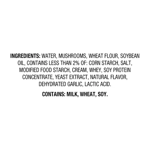 Vista 3 de Amazon Fresh, Crema condensada de sopa de champiñones, 10.5 onzas (anteriormente Happy Belly, el embalaje puede variar) (paquete de 4)