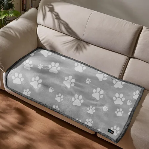 Vista 42 de Kritter Planet - Manta impermeable para perros, reversible, a prueba de agua, para sofá, cama y coche, fundas lavables para sofá para perros