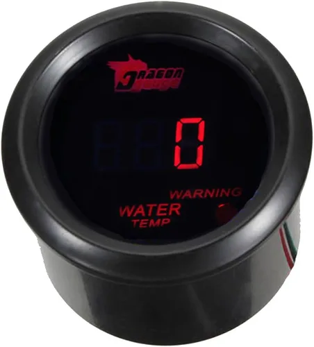Vista 8 de ESUPPORT Medidor digital de turbo boost para coche de 2" (52mm) con luz LED roja PSI