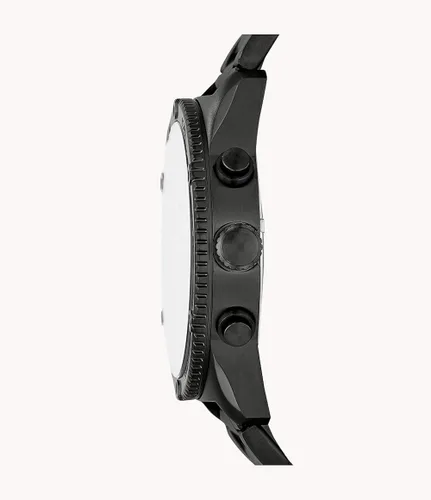 Vista 3 de Brox - Reloj multifunción de acero inoxidable negro Negro - Casualformal