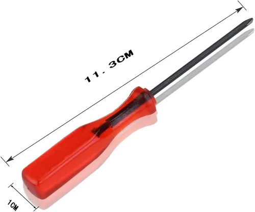 Vista 2 de GCAMX Wii & Ds Lite Triwing Triwing Y-Tip Destornillador Herramienta