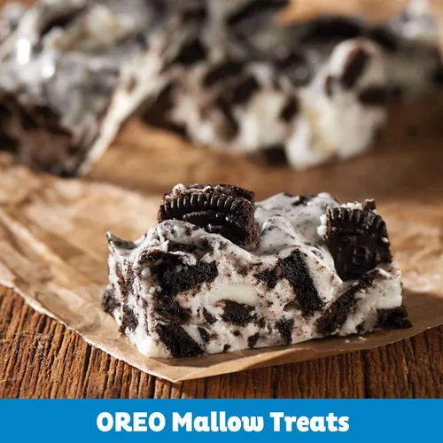Vista 12 de OREO - Galletas de sándwich con doble relleno de chocolate, tamaño para fiestas, 24.95 onzas Siempre hecho con cacao real, certificado Kosher