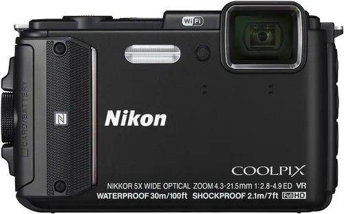 Vista 3 de Cámara COOLPIX AW130, de la marca Nikon Amarillo