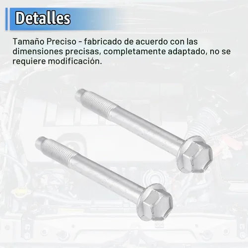 Vista 5 de uxcell 2 piezas tensor de cinturón de serpentina con perno para tensor de cinturón Toyota Corolla Matrix Celica GT MR2 tensor de polea perno