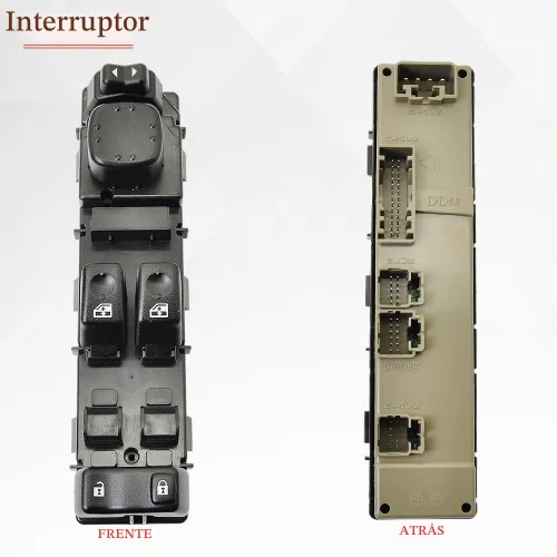 Vista 4 de 15883318 Interruptor de control de ventana del lado del conductor Compatible con 2003-2006 Chevrolet Silverado 1500 2500 3500, 03-06 GMC Yukon