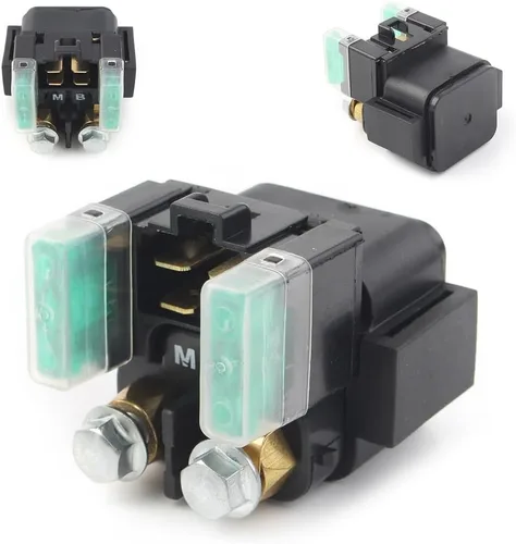 Vista 3 de YAEGER Motorcycle Starter Relay Solenoid for YZF-R1 R6 FZ1 FZ6R FZ8 FJR1300 XT600 XT660 VX600 V-MAX XVS1100 V-Star for Classic Custom