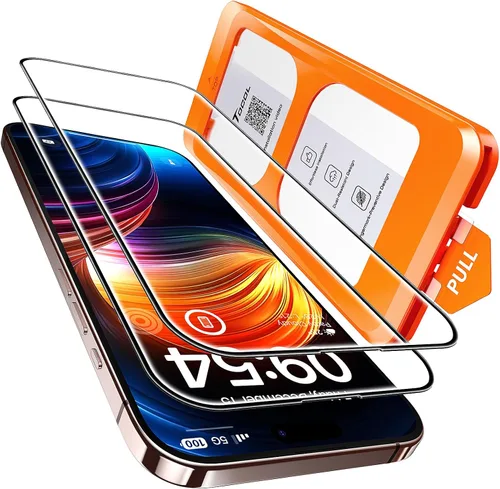 Vista 33 de TOCOL - 2 unidades de protector de pantalla para iPhone SE 3/2 (Edición 2022/2020), iPhone 8/7, iPhone 6s/6 de 4.7 pulgadas, instalación instantánea