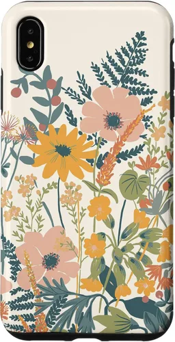 Vista 11 de iPhone 16 Cute Summer Wildflowers Pattern Design Floral Case