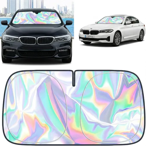 Vista 128 de Parasol para parabrisas BMW X1 E84 2016-2026 – Cubierta plegable para parabrisas X1 E84, accesorios para proteger el coche de los rayos del sol