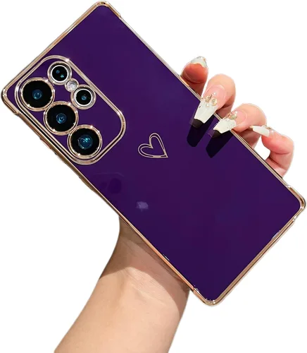 Vista 18 de ZTOFERA Funda diseñada para Google Pixel 7a, bonito diseño de corazones de amor con borde chapado y protección de lente de cámara, para Google Pixel