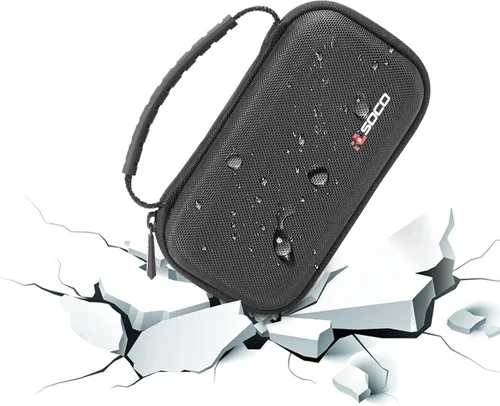 Vista 5 de RLSOCO Funda de transporte para altavoz Bluetooth portátil Marshall Emberton II/Emberton III/Emberton (solo funda)