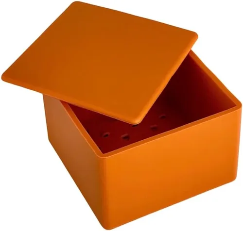 Vista 8 de CapaBunga Bóveda de queso suave – Contenedor reutilizable de almacenamiento de queso artesanal para refrigerador – Contenedor de queso de silicona