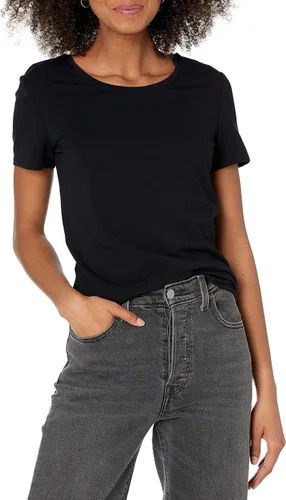 Vista 2 de Tienda Essentials Womens Classic-Fit Short-Sleeve Crewneck T-Shirt Pack of 2