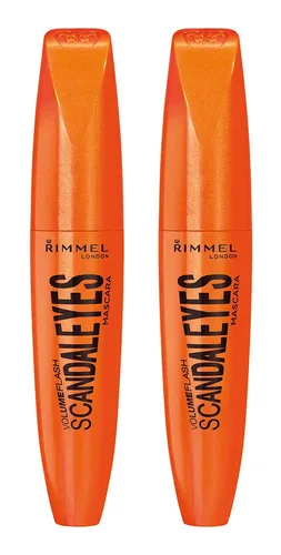 Vista 6 de Rimmel Scandaleyes - Máscara de pestañas, negro, 0.41 onzas líquidas (paquete de 1)
