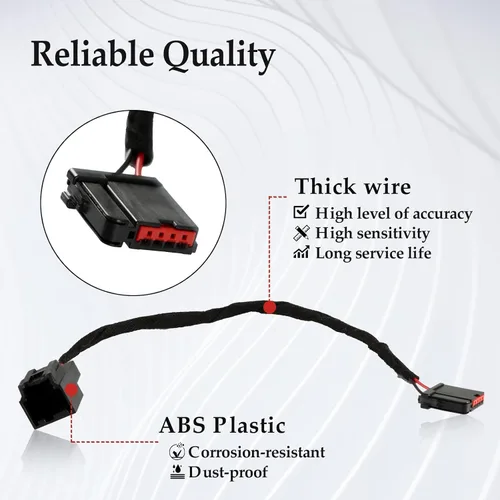 Vista 2 de Módulo Hub de Medios USB Caja Adaptador de Corriente Arnés de Cableado Compatible con Ford Sync 2 a SYNC 3 Actualización Retrofit (GEN1)