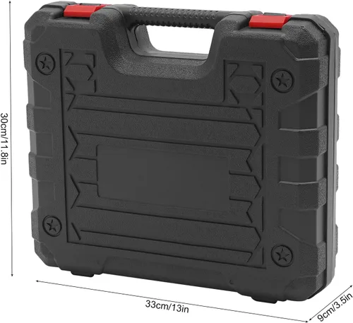 Vista 4 de Cizalla de metal de 21 V, cizalla eléctrica de metal de 600 W con cargador y caja, ajuste de dos velocidades, tijeras eléctricas para cortar metal