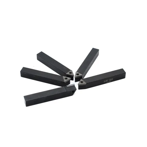 Vista 8 de OSCARBIDE 3/8 "Mini portaherramientas de torneado de torno de carburo indexable, herramientas de torno de metal inserta brocas con insertos