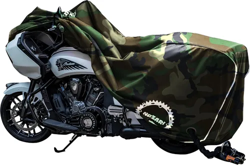 Vista 23 de Funda Resistente Pequeña de 250cc para Motocicleta - Fundas Impermeables para Motocicletas para Almacenamiento al Aire Libre - Funda Impermeable