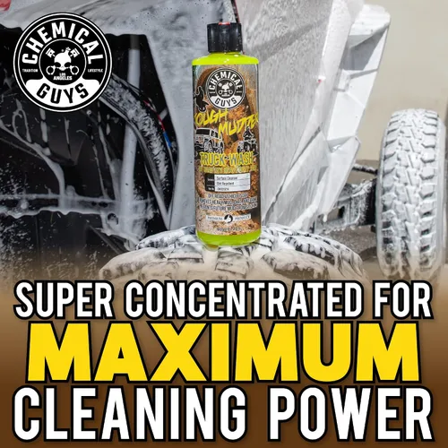 Vista 4 de Maxima 78920-2PK SC1 Revestimiento de alto brillo y Chemical Guys CWS20264 Tough Mudder espuma para camión, todoterreno, ATV y RV Jabón de lavado